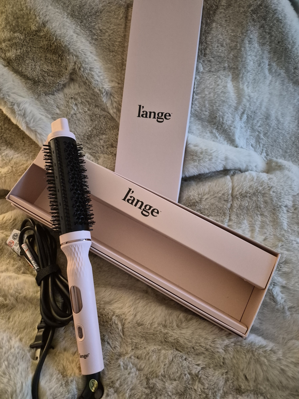 Lange Pink Hot Air Styling Brush for Women